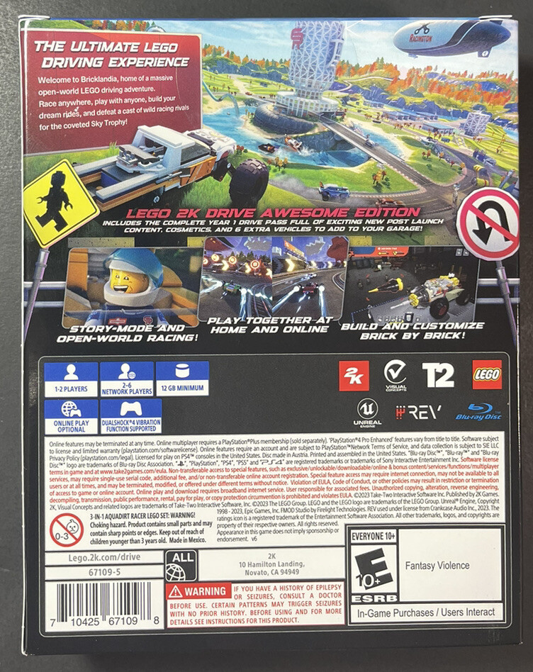 LEGO 2K Drive [ Awesome Edition ] (PS4) NEW | eBay
