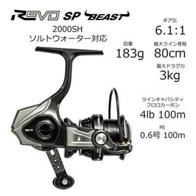 AbuGarcia Revo SP Beast 2000SH Revo Beast Spinning Reel JP | eBay