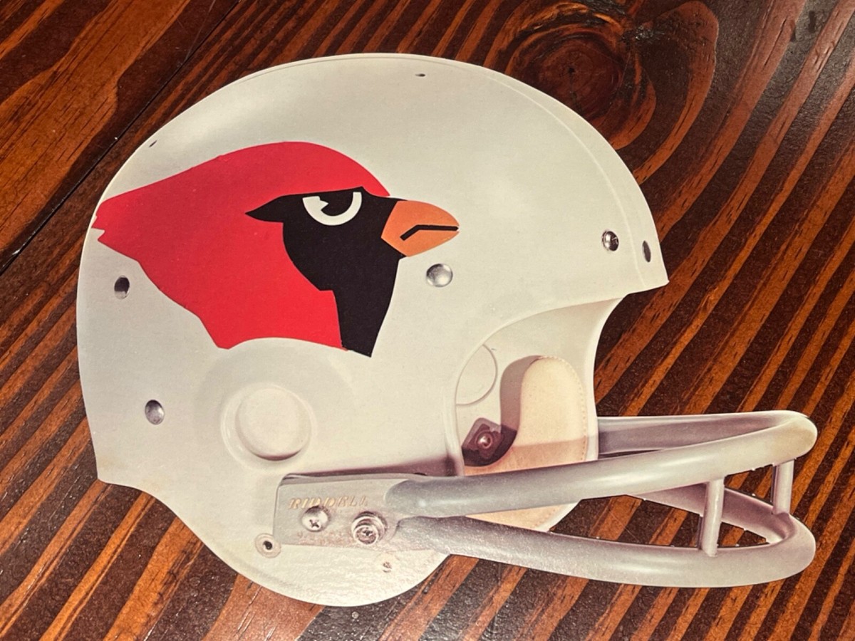 Vtg 1970s St. Louis Cardinals NFL RIDDELL Football Helmet
