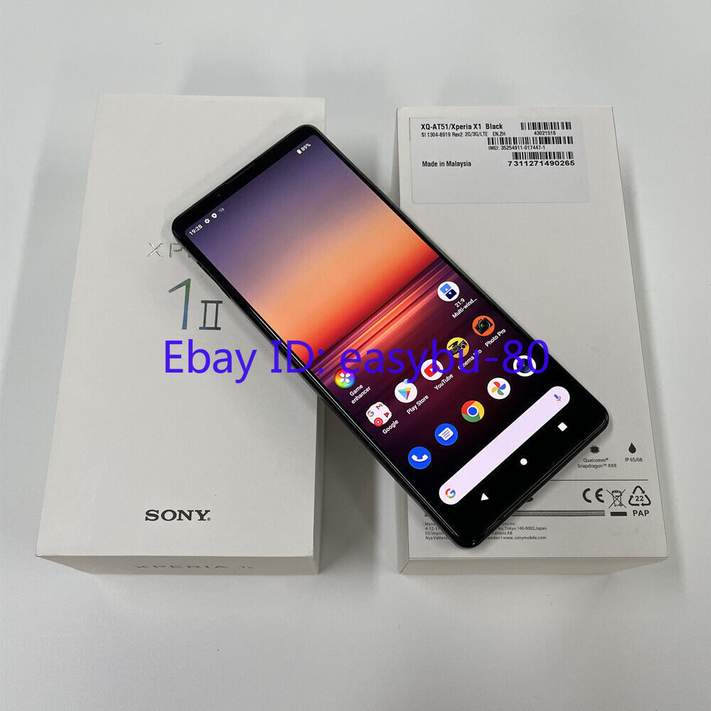 Sony Xperia 1 II - 256 GB - White (Unlocked) for sale online | eBay