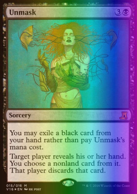 MTG Magic the Gathering Unmask (15/16) FTV Lore LP FOIL | eBay