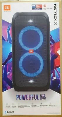 JBL PartyBox 100 Bluetooth Wireless Speaker 160W Rechargeable Mic