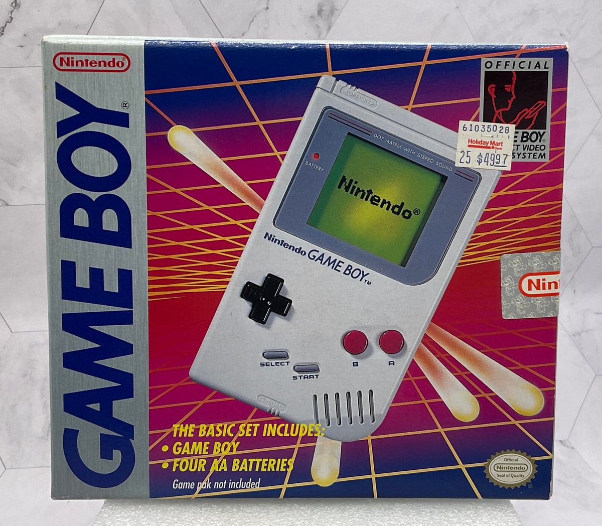 Original Nintendo Gameboy DMG-01 Console System ~ Sealed in Box