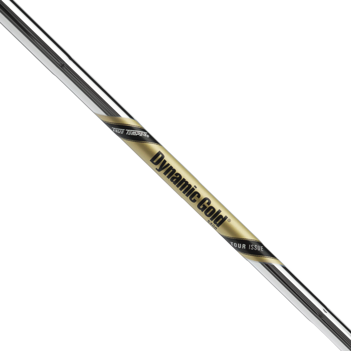 New 4-PW Set of Dynamic Gold Tour Issue X100 Iron Shafts - Auth