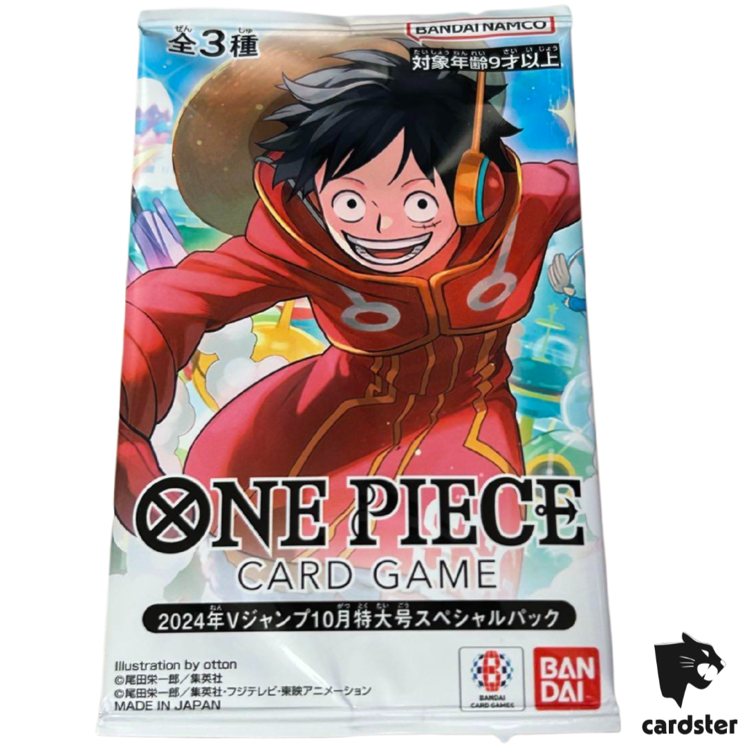 PACK 3 Cards] V Jump October 24 Promo OP07-109 OP07-047 EB01-003