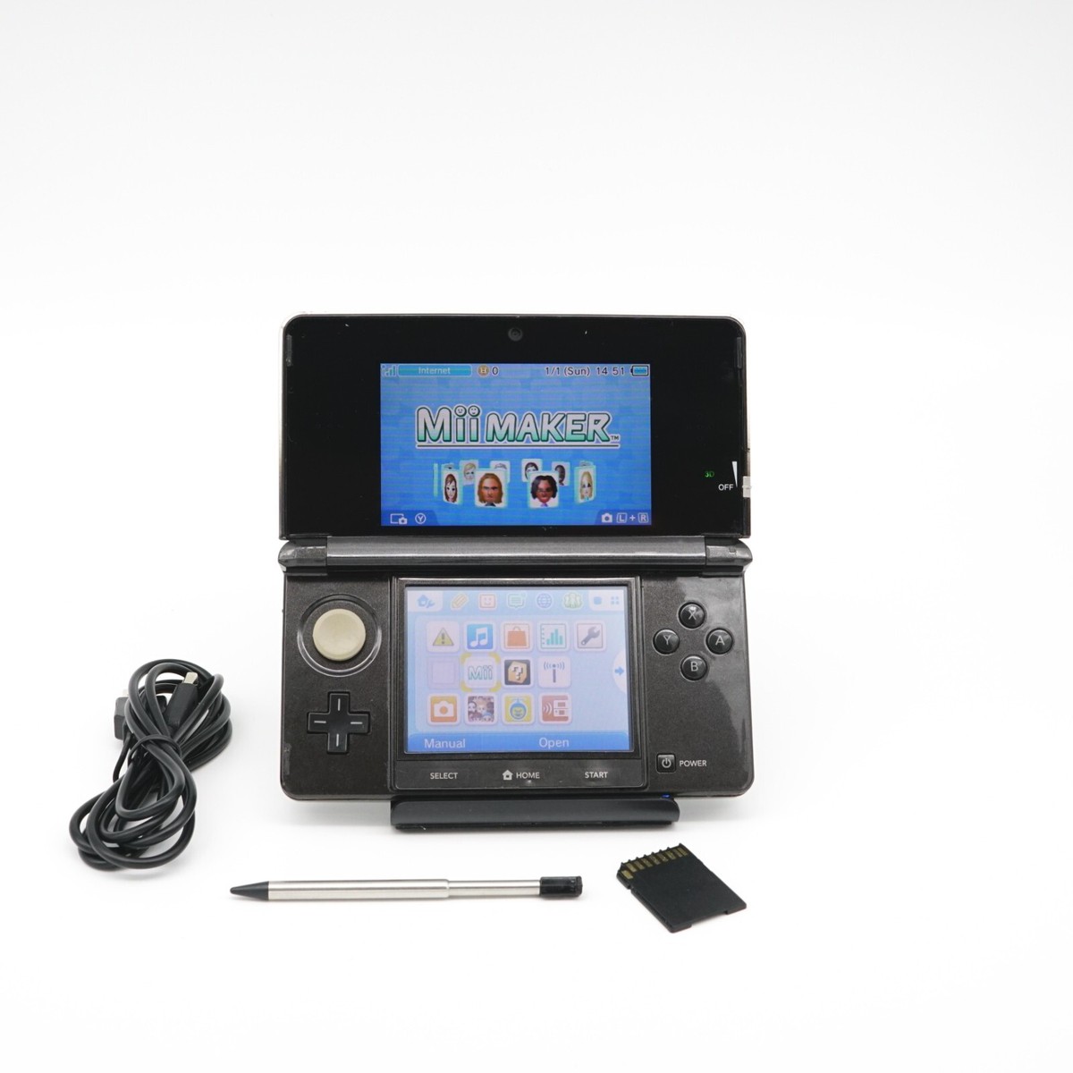 Nintendo 3DS 2DS Original XL & 'New' console with Stylus +SD Card