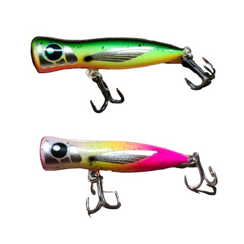 DRT TiNY JOKER TJ RIBBIT TJ FROG BONE Brass Rattle 1.5oz Topwater