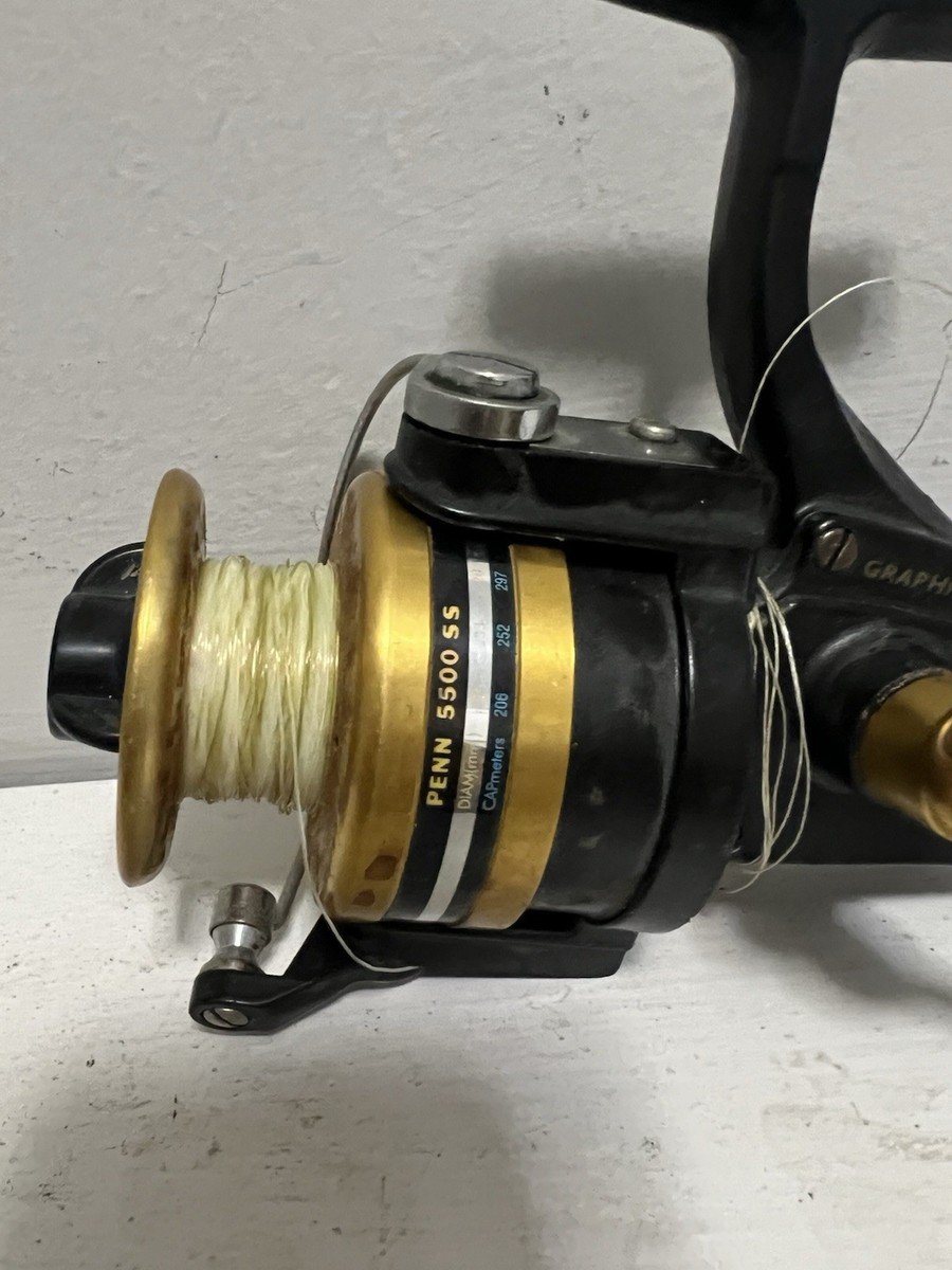 Penn 5500SS Spinning Fishing Reel Made in USA | eBay