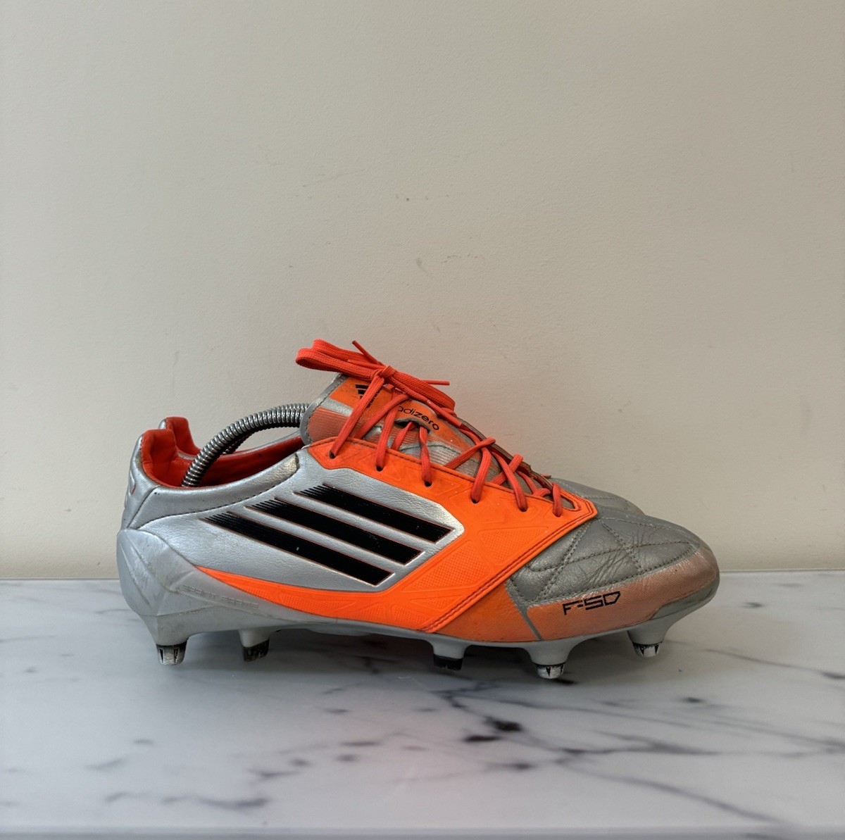 Adidas F50 Adizero X-TRX SG US 8.5 RARE Soccer Cleats Messi Silver