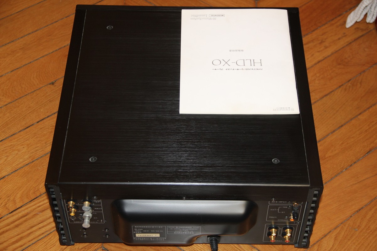 Pioneer HLD X0 Hi Vision Muse Laserdisc LD NTSC Player | eBay