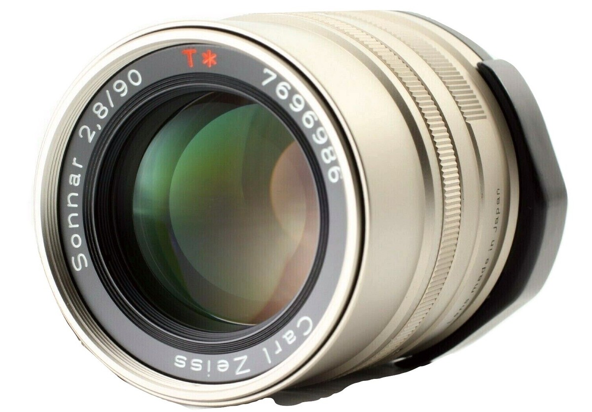 CONTAX carl Zeiss Sonnar T* 90mm F/2.8 AF G Lens for G1 G2 Mount