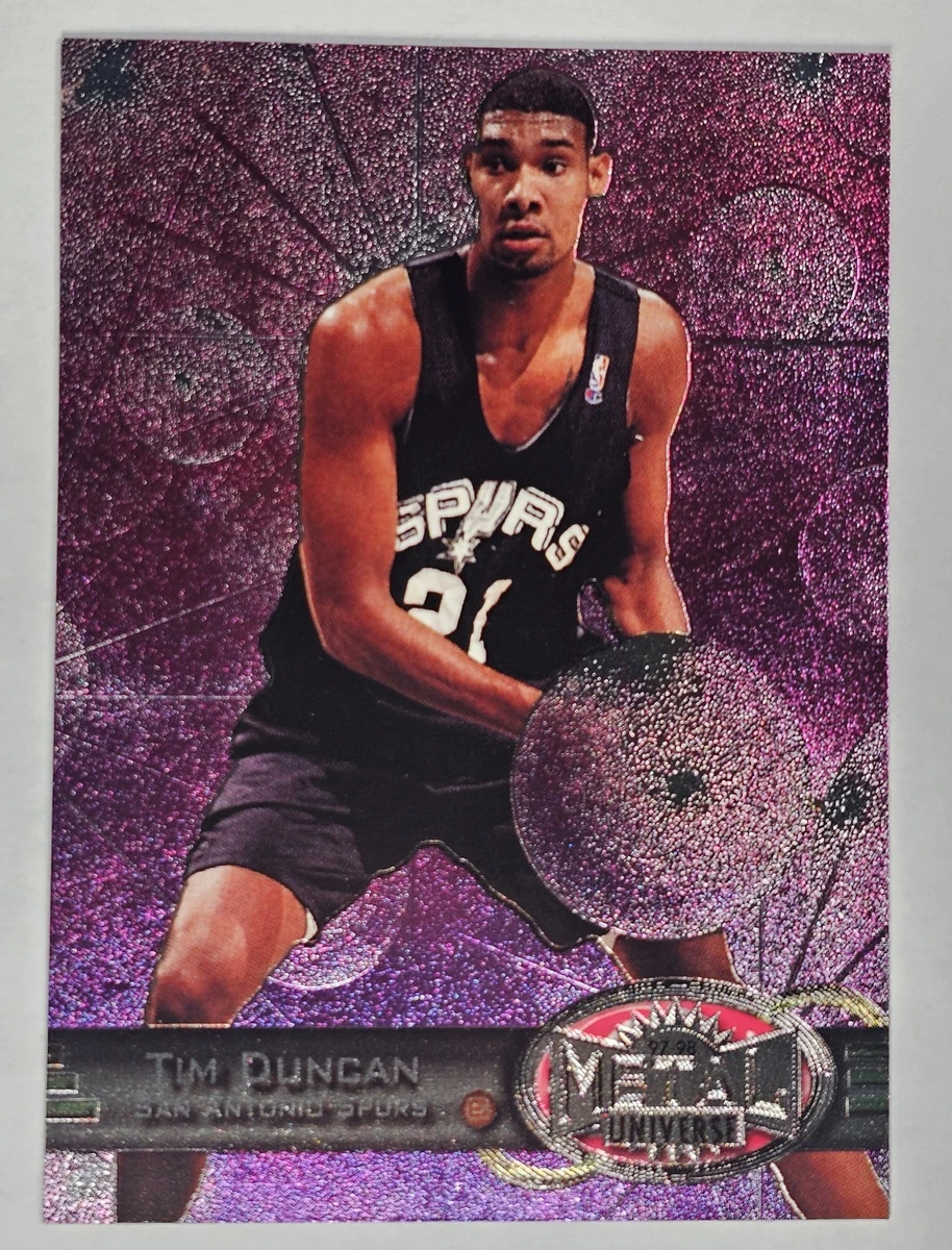 1997-98 Metal Universe - Tim Duncan #66 for sale | eBay