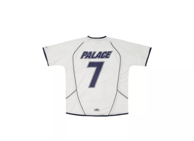 Size Small - Palace X Umbro Home Shirt White | SHIPS NOW | eBay