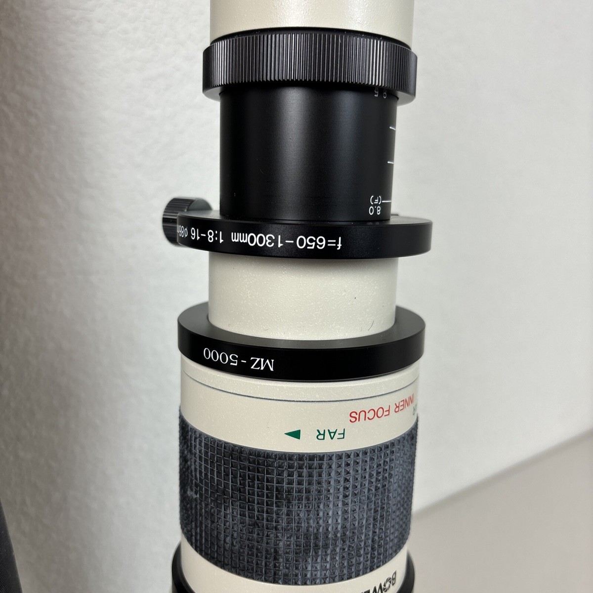 Bower MZ-5000 650-1300MM F/8-16 Manual Focus T-MOUNT Zoom Lens w