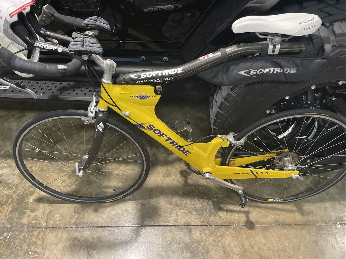 Softride PowerWing 650 Triathlon road racing bicycle, 6061