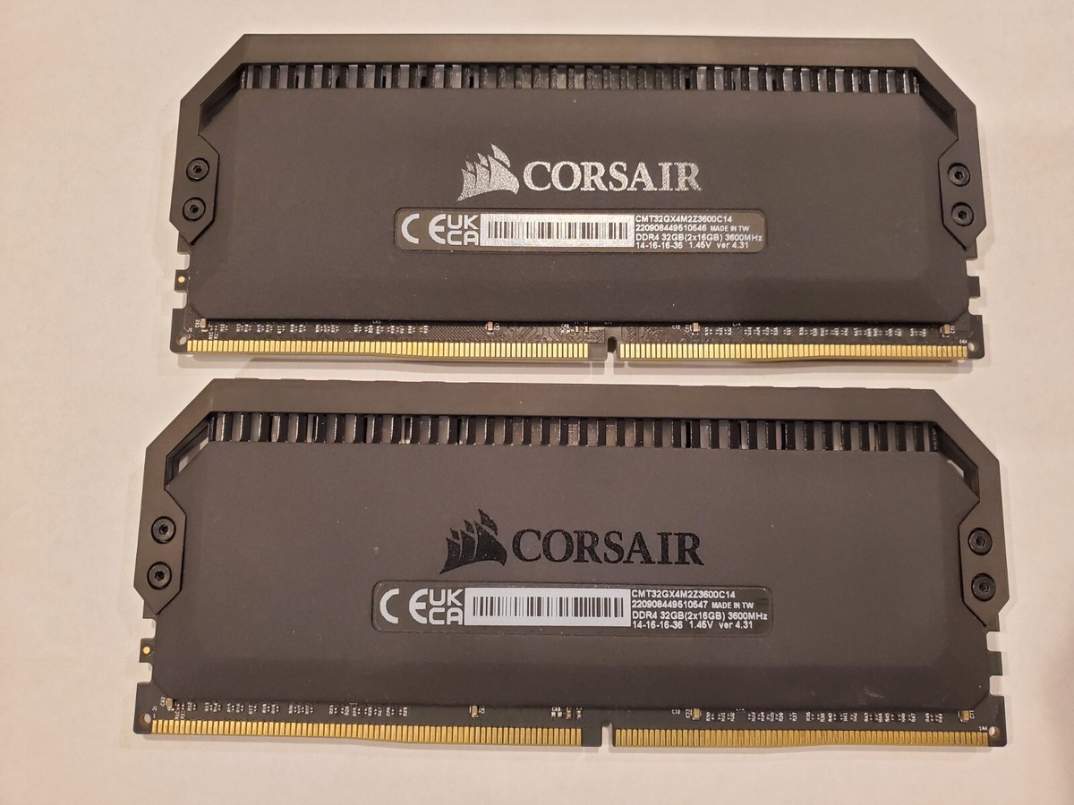 CORSAIR Dominator PLATINUM RGB 32GB (2x16GB) *CL14* 3600 MHz (B