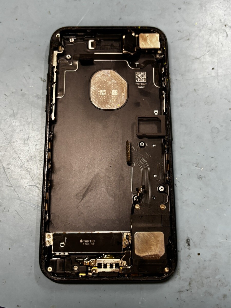 Apple iPhone 7 Back Housing And Small Parts - Black | eBay