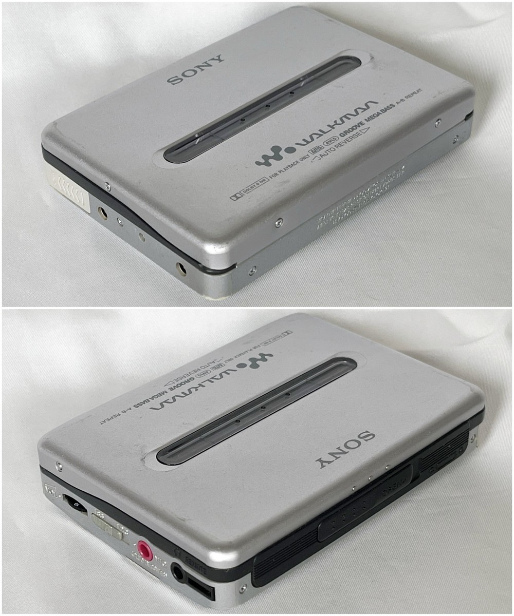 SONY WM-GX688 2001 Silver Recording Walkman Cassette Player From