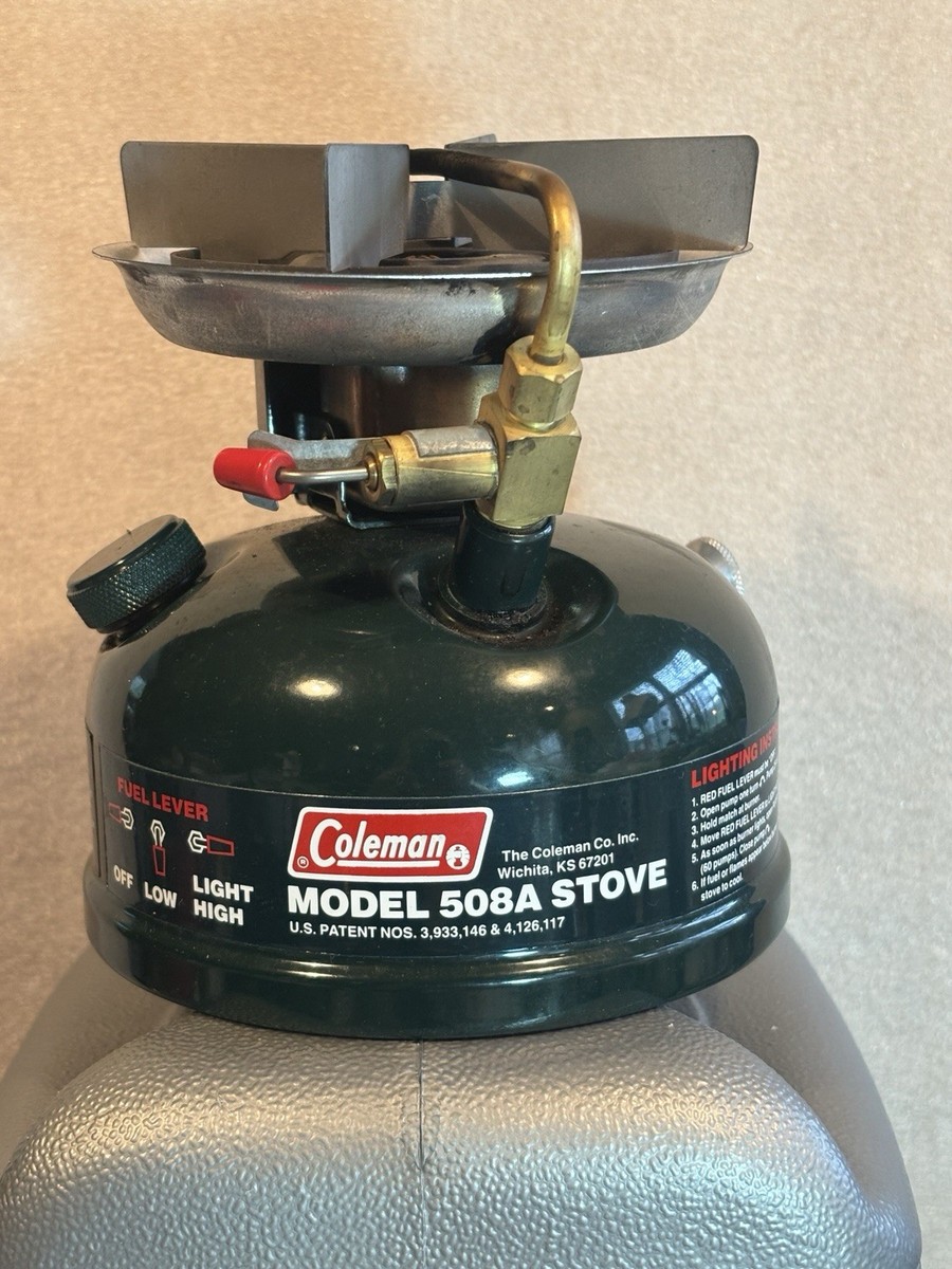 2点まとめ買い コールマン シングルバーナー 508A トロ火可能
