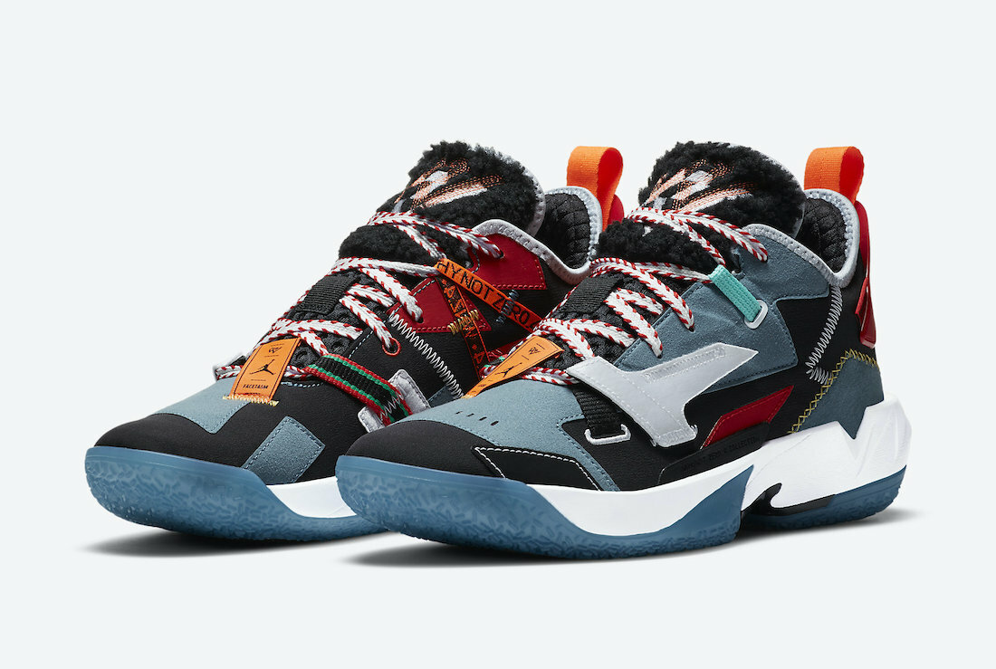 Nike Jordan Why Not Zer0.4 PRM Facetasm Black Blue DC3665 001