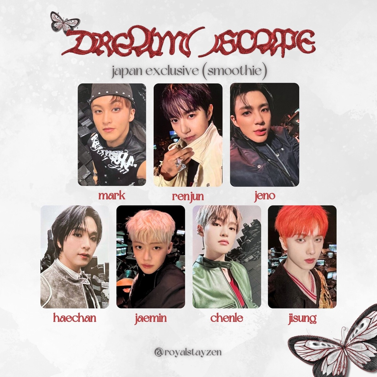 NCT DREAM ALBUM DREAM( )SCAPE JAPAN EXCLUSIVE SMOOTHIE VER