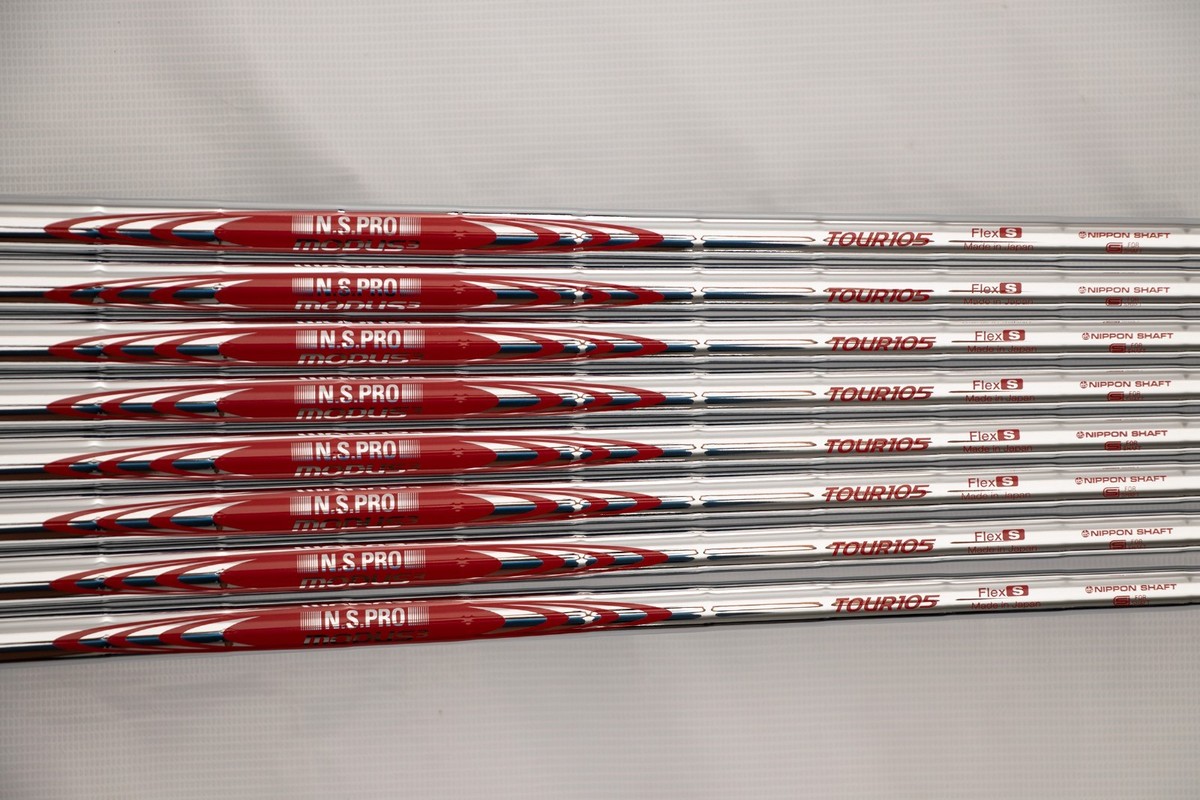 Nippon NS Pro Modus 3 Tour 105 - S flex Steel Iron Shafts (.355TP