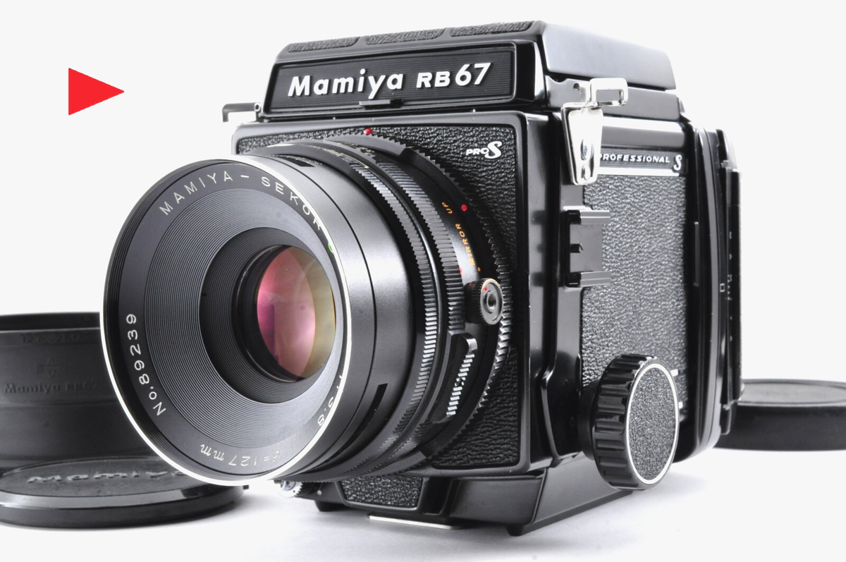 Mamiya RB67 Pro S+ Sekor C 127mm f3.8+ Film Back [Near Mint
