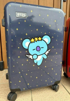 BTS BT21 LINE Friends Carry Case Travel Bag Suitcase 24 in KOYA w