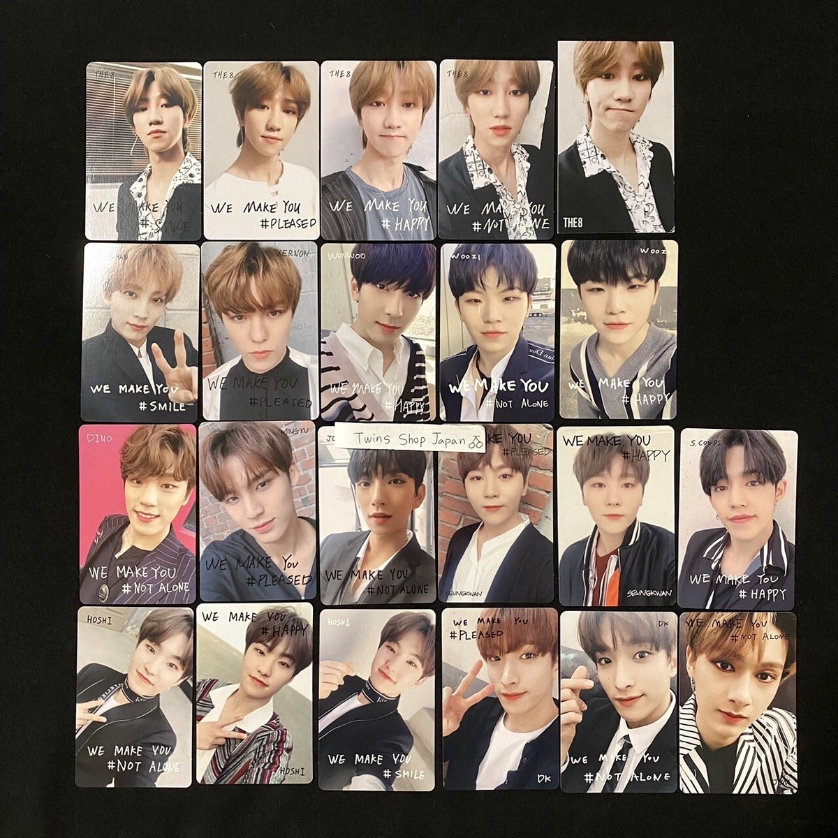 SEVENTEEN Japan 1st mini album we make you Photocard [with