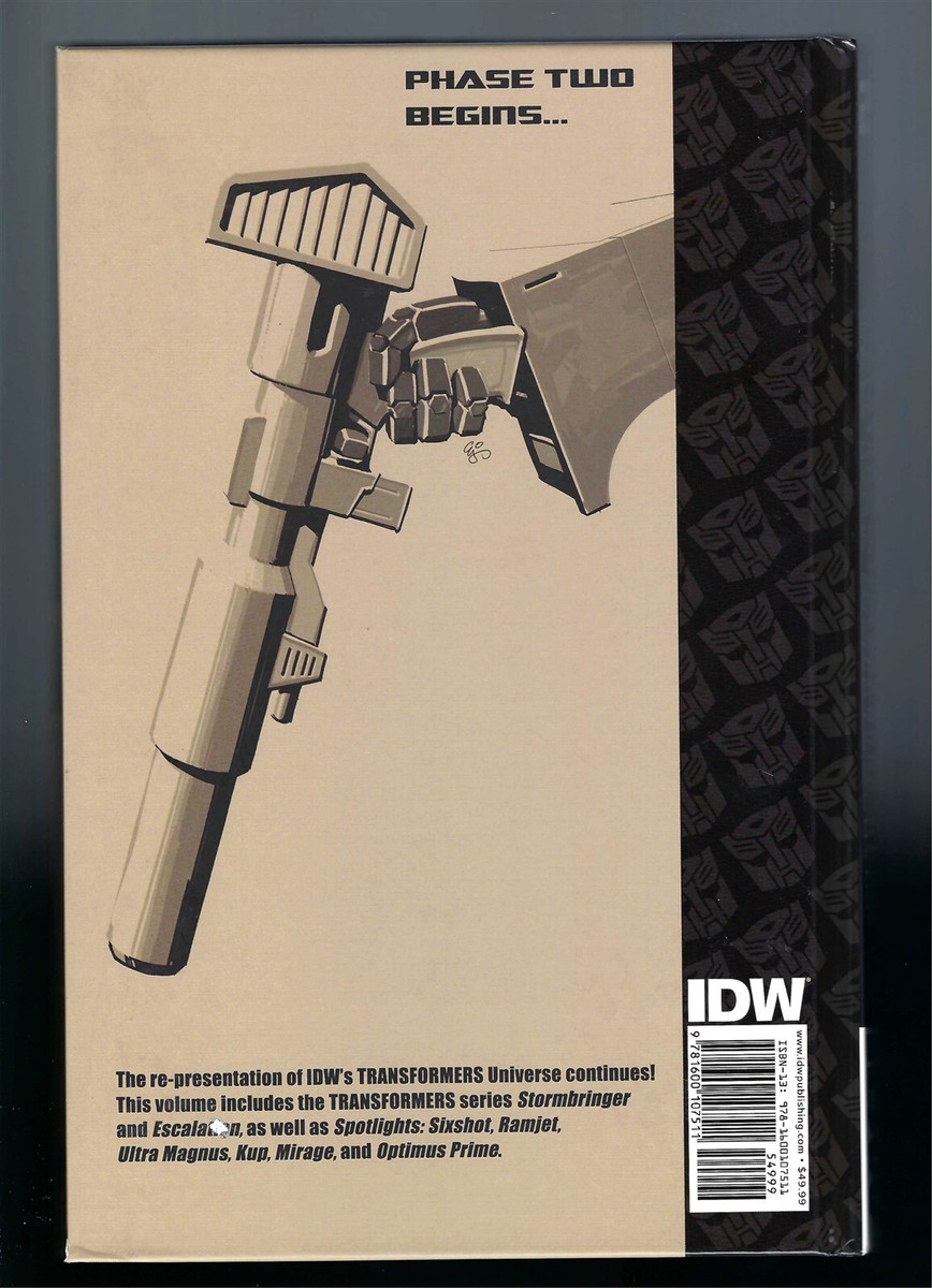 Transformers The IDW Collection Phase 1 Volume 2 Hardcover HC | eBay