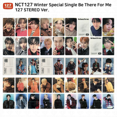 NCT 127 Winter Special Single Be There For Me Official Photocard