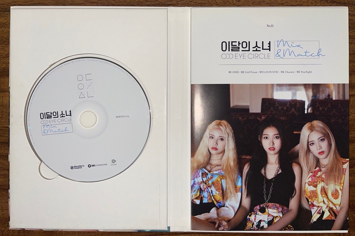 LOONA ODD EYE CIRCLE [MIX & MATCH] Autographed Signed Album