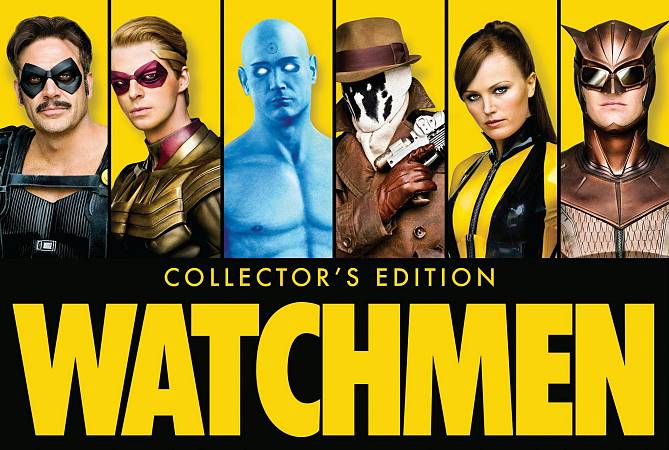 Watchmen Collector's Edition Box 4-Disc BluRay Set with Graphic