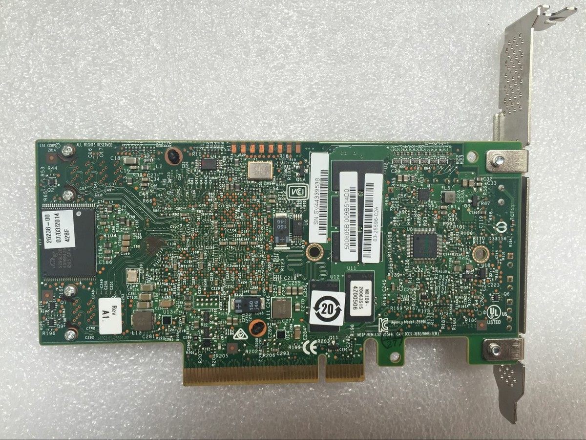 LSI MegaRAID 9362-8i CARD SAS3 12Gb 1G SATA3 RAID 0,1,5,6,10,50,60