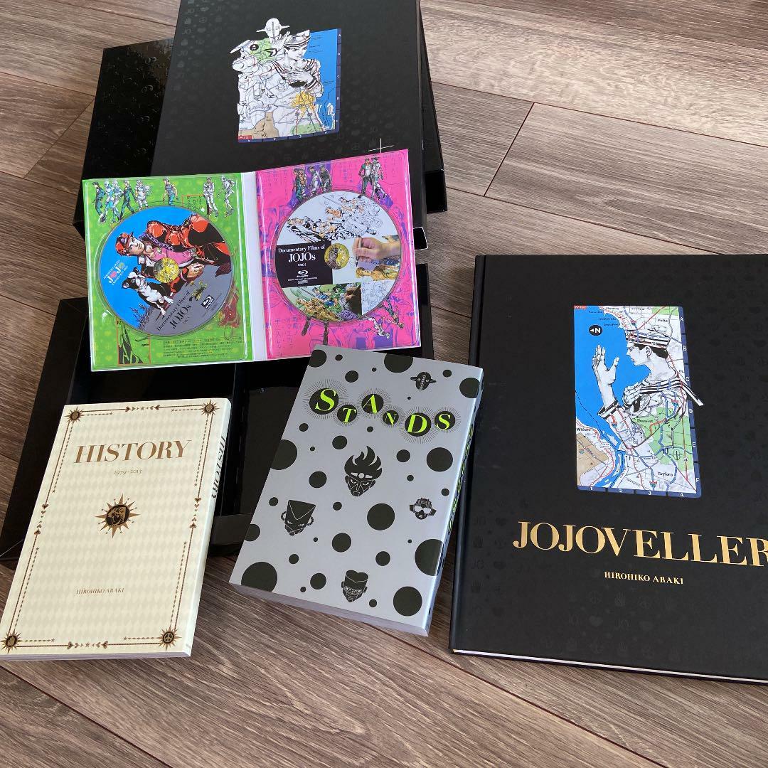 JoJo's Bizarre Adventure Art Book JOJOVELLER Limited Edition USED