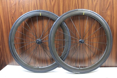 Mavic Cosmic SLR 40 Carbon Wheelset Clincher Tubeless Shimano Free