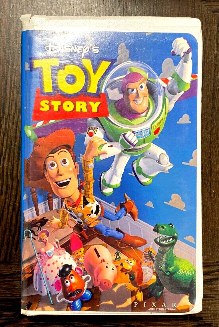 VINTAGE DISNEY'S TOY STORY VHS Cassette Tape Pixar (#6703) Rare