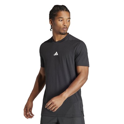 adidas Men's D4T Jersey Workout Tee In Black IK9725 Size XL New | eBay