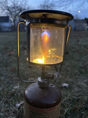 Vintage PRIMUS 100 Propane Lantern Set Camping/ Outdoor Working W