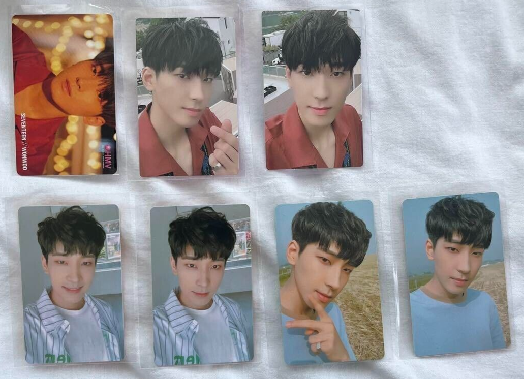 SEVENTEEN WONWOO YOU MAKE MY DAY YMMD 6 Photocards complete set