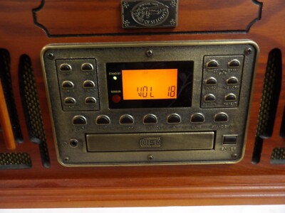 SPIRIT OF ST LOUIS RECORD PLAYER CD AM FM RADIO CASSETTE STEREO