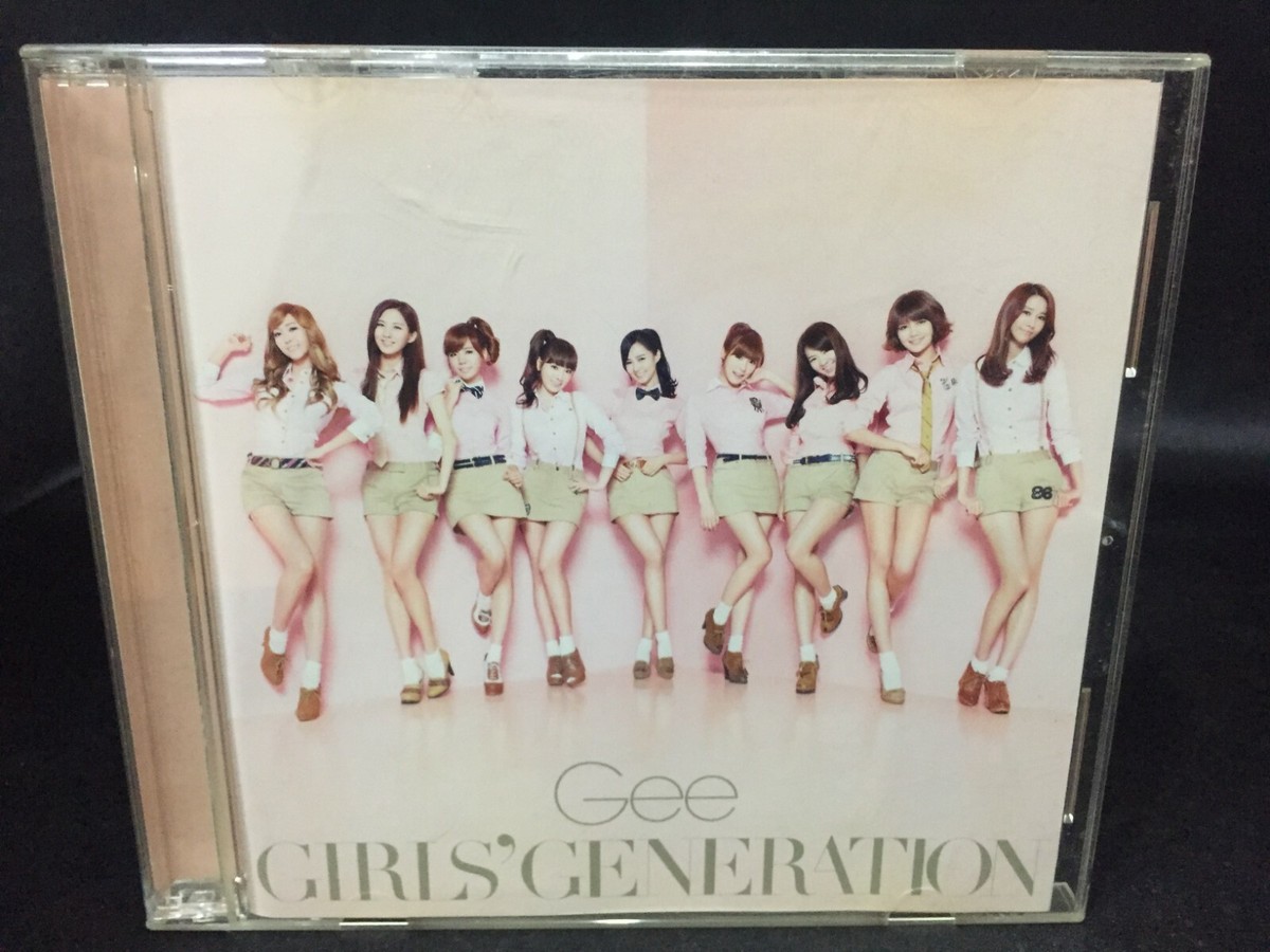 Girls' Generation Gee Single SNSD CD + DVD (Nayutawave 2009) K-Pop