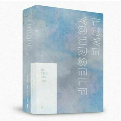 BTS WORLD TOUR LOVE YOURSELF EUROPE DVD 2 DISC+Photo Book+No