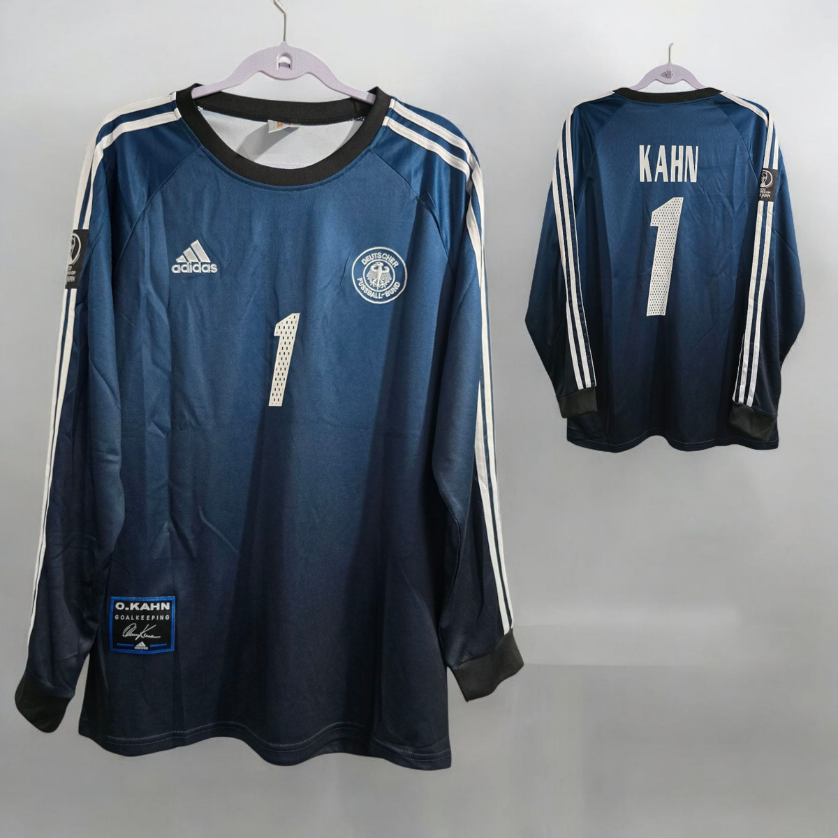 GERMANY GOALKEEPER - Wold Cup 2002 - OLIVER KHAN # 1 - 2XL (USA-XL
