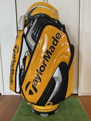 TaylorMade Yellow cart bag golf carry caddy bag rare japan used | eBay