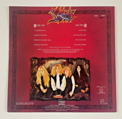 SABBAT - HISTORY OF A TIME TO COME 1988 GERMANY RELEASE VINYL LP