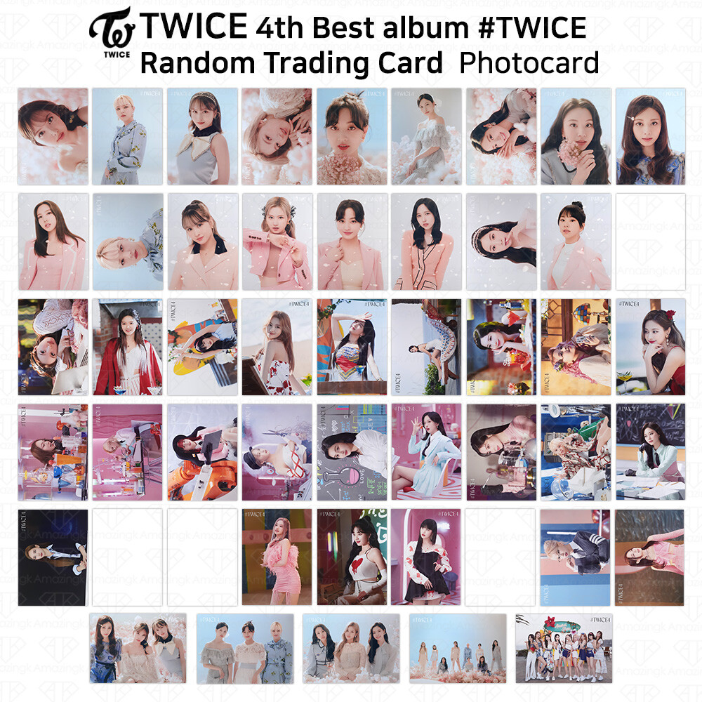 TWICE 4th Best Album #Twice Japan Official Random Trading Card