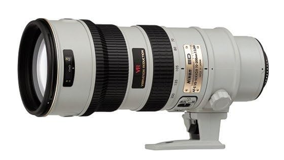 Nikon AF-S VR Zoom Nikkor ED 70-200mm F2.8G (IF) Light Gray | eBay