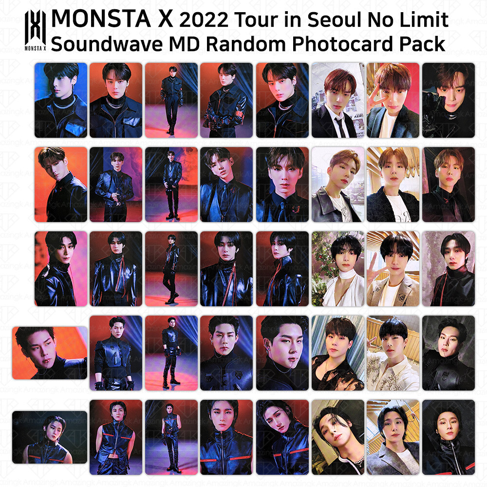 Monsta X 2022 Tour in Seoul No Limit Official MD Random Photocard
