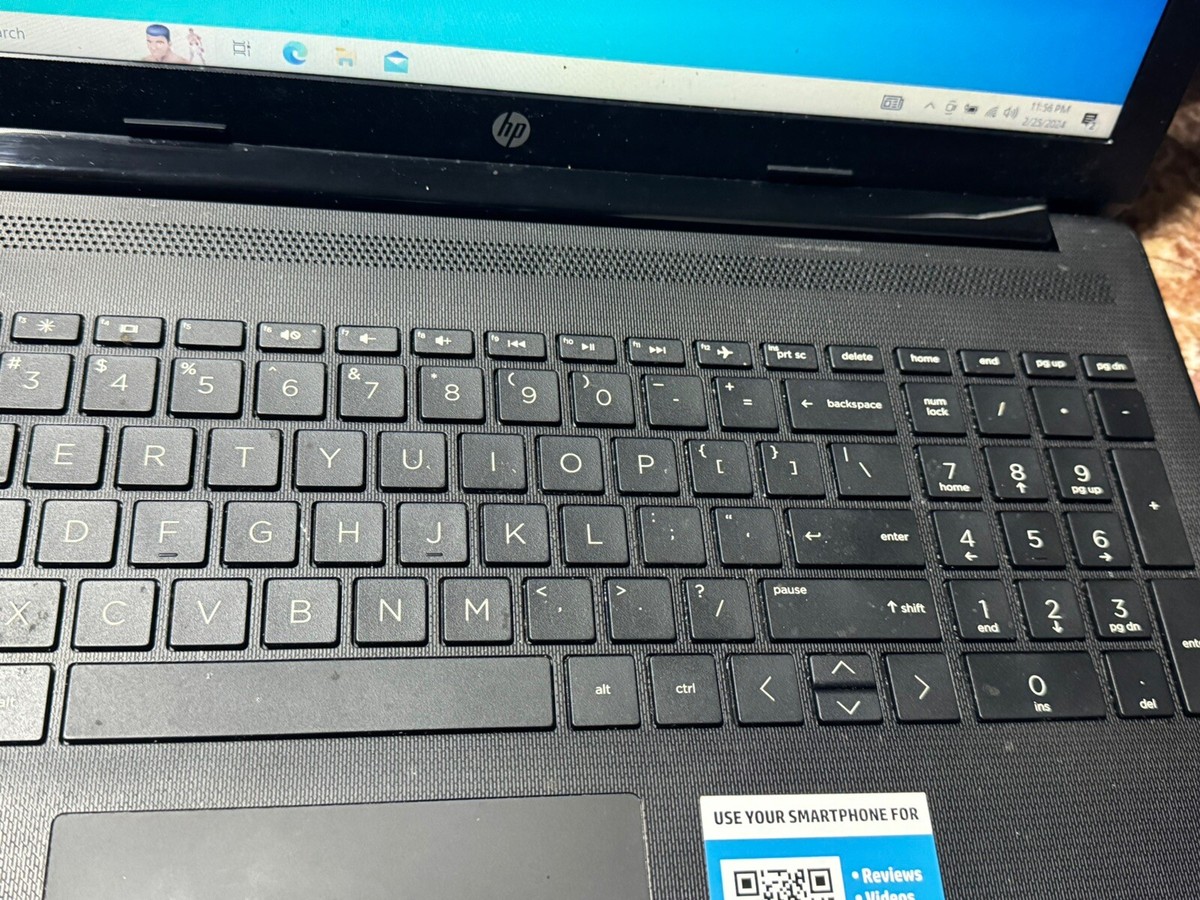 HP 15DB0011DX 15.6 inch (1TB, AMD A6 Dual-Core, 2.60GHz, 4GB